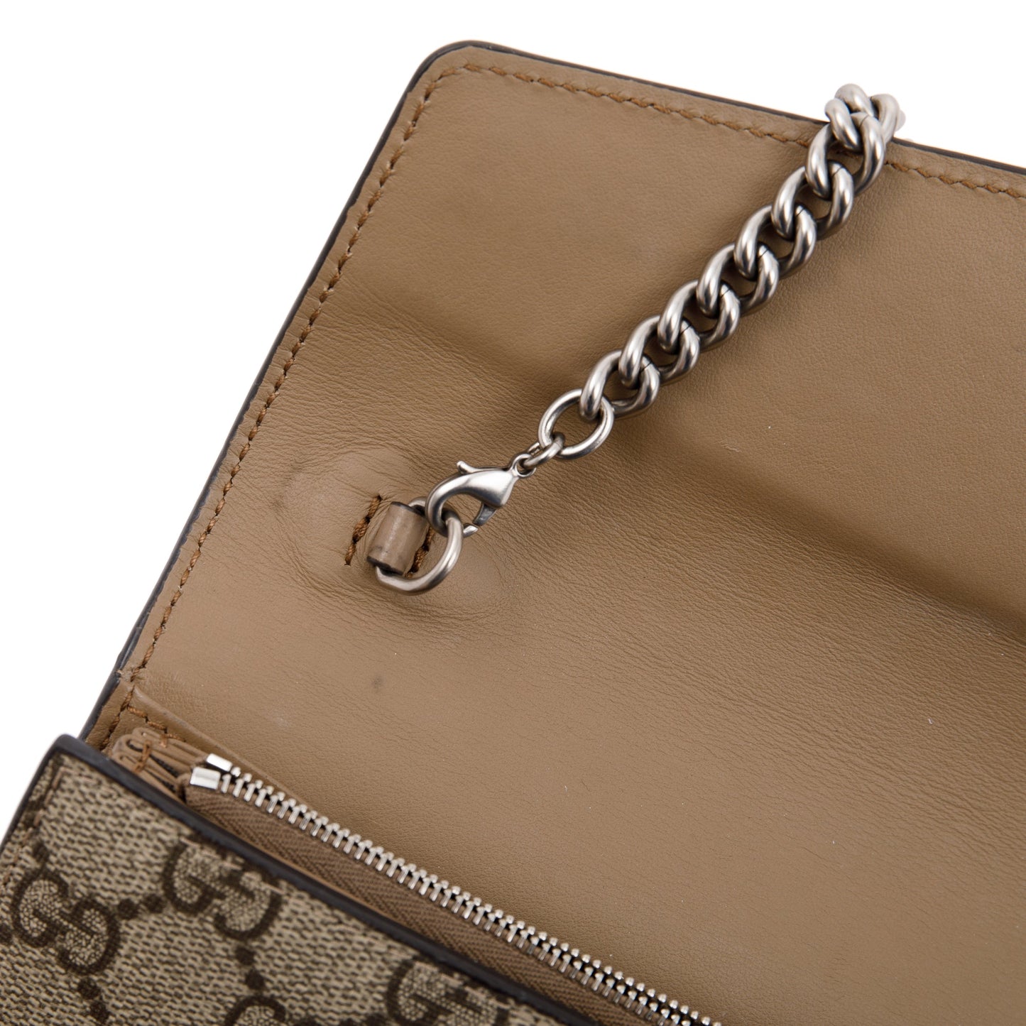 Gucci Dionysus GG Supreme Wallet on Chain