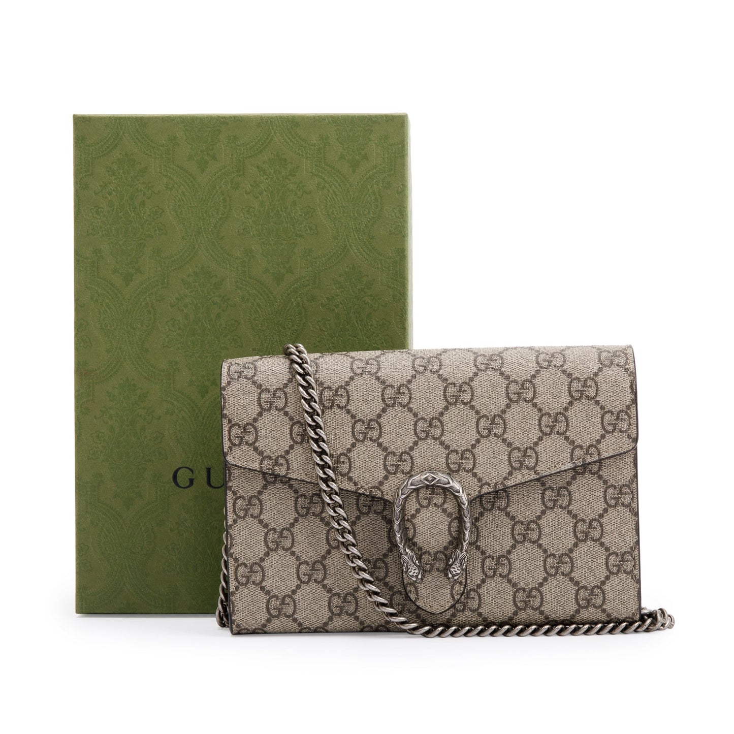 Gucci Dionysus GG Supreme Wallet on Chain