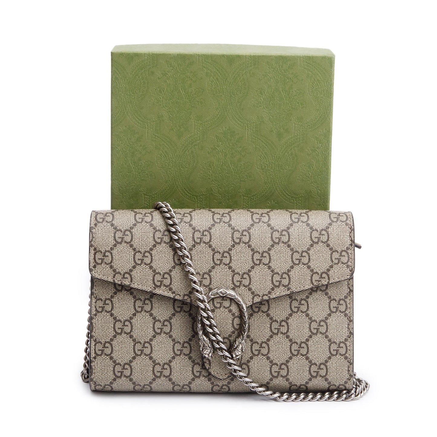 Gucci Dionysus GG Supreme Wallet on Chain