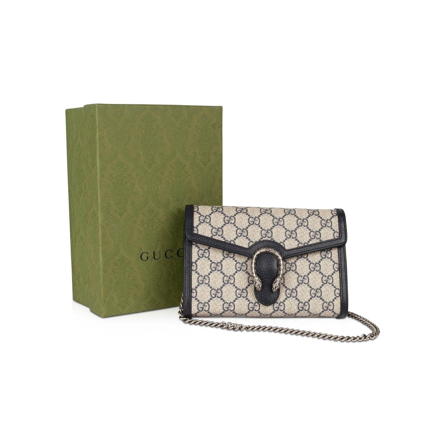 Gucci Dionysus GG Supreme Wallet on Chain