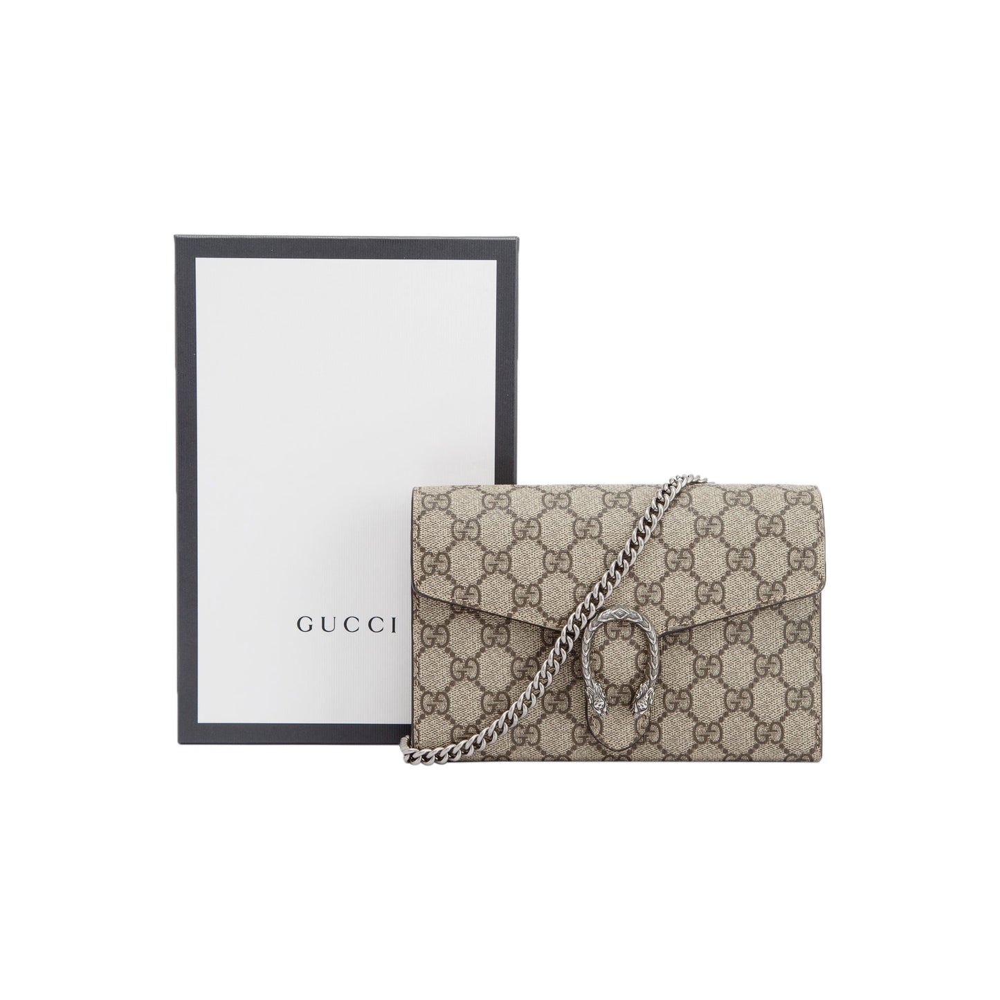 Gucci Dionysus GG Supreme Wallet on Chain