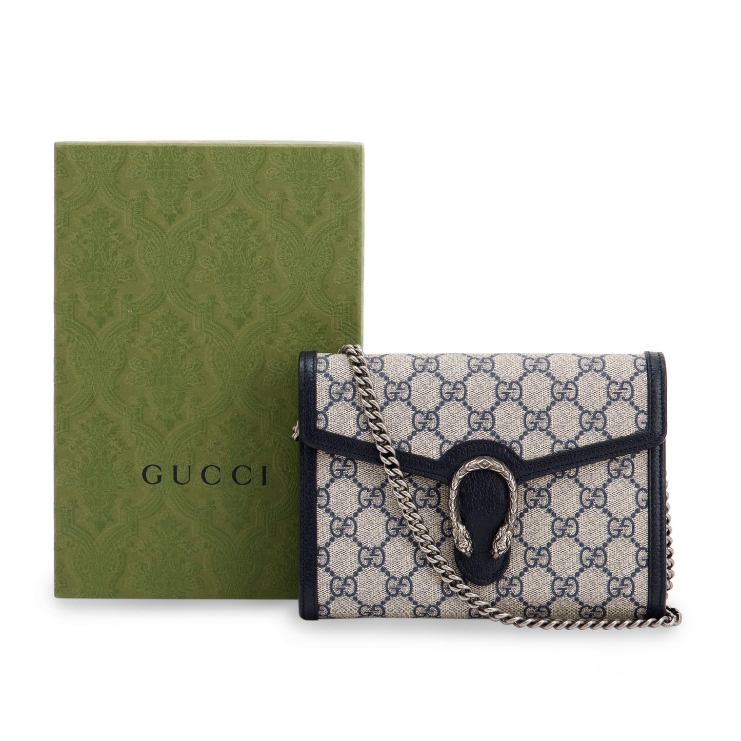 Gucci Dionysus GG Supreme Wallet on Chain