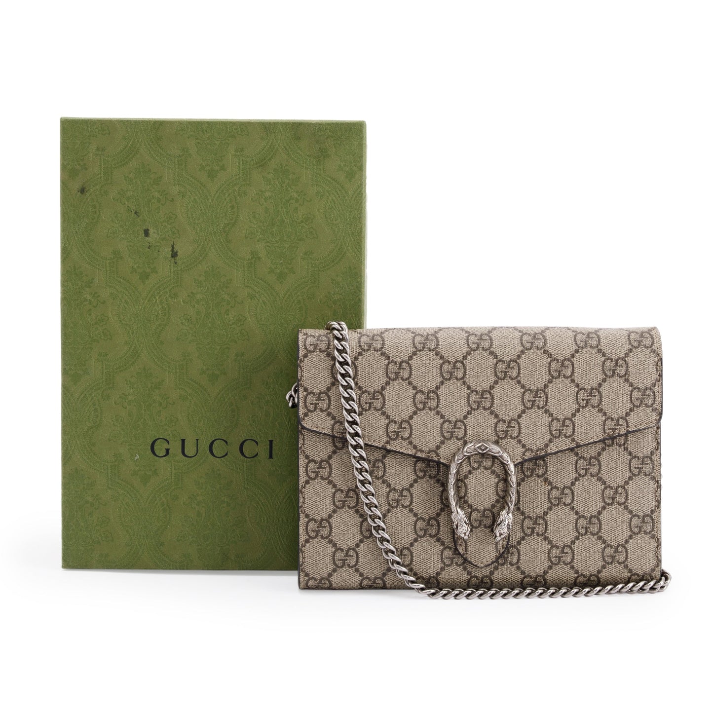 Gucci Dionysus GG Supreme Wallet on Chain