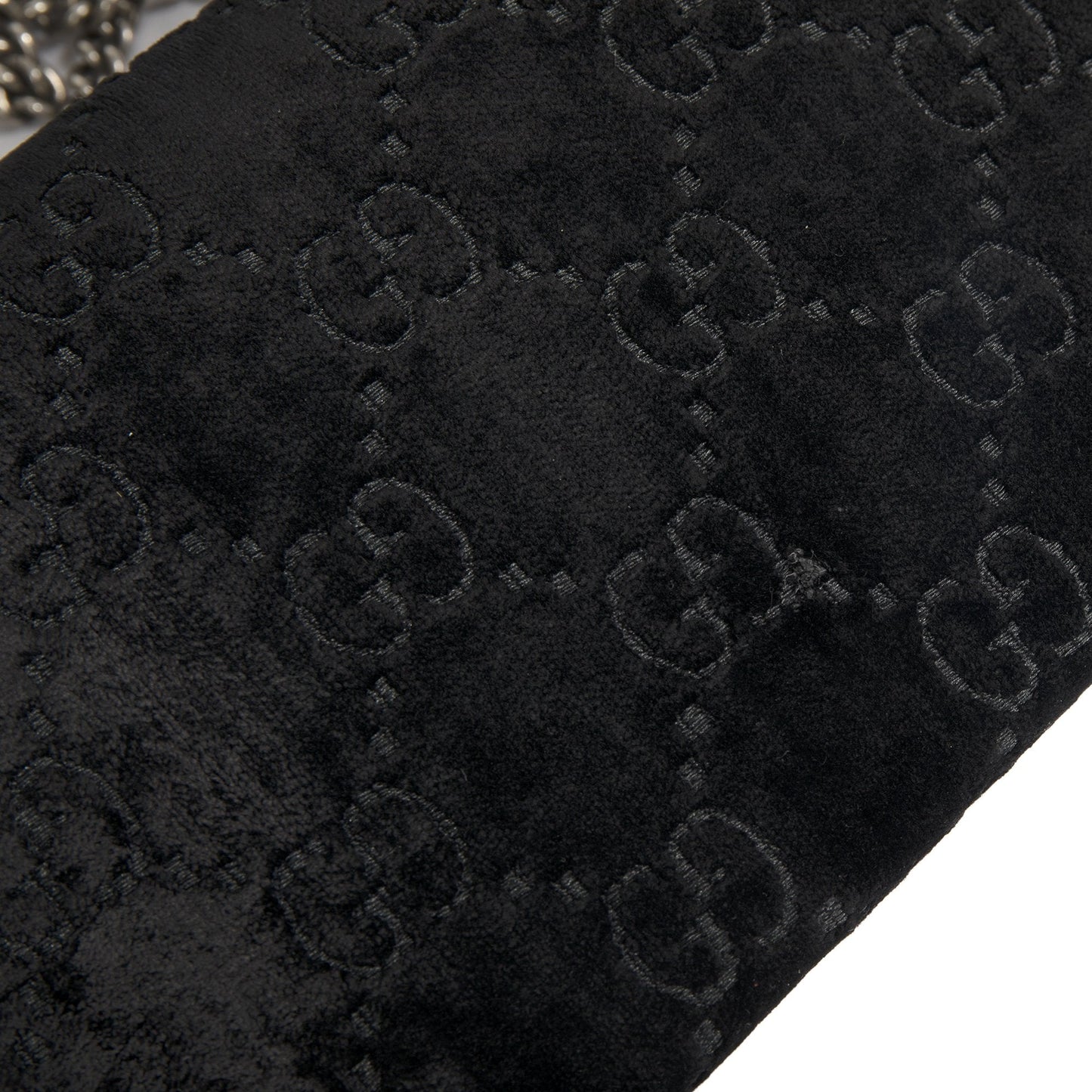 Gucci Dionysus GG Velvet Mini Wallet on Chain