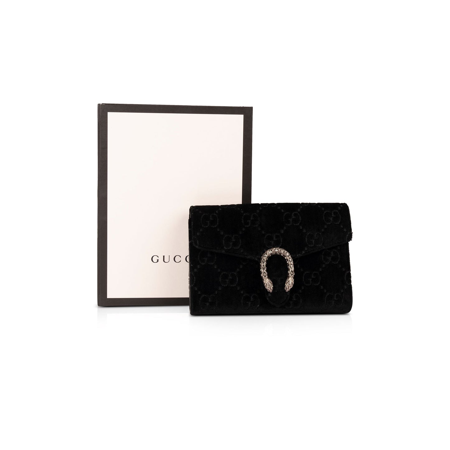 Gucci Dionysus GG Velvet Mini Wallet on Chain