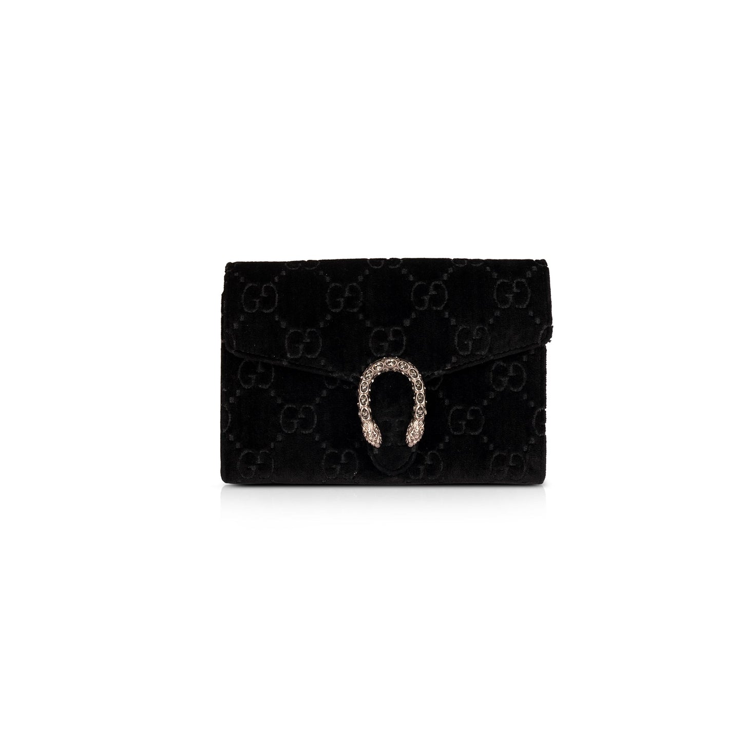 Gucci Dionysus GG Velvet Mini Wallet on Chain