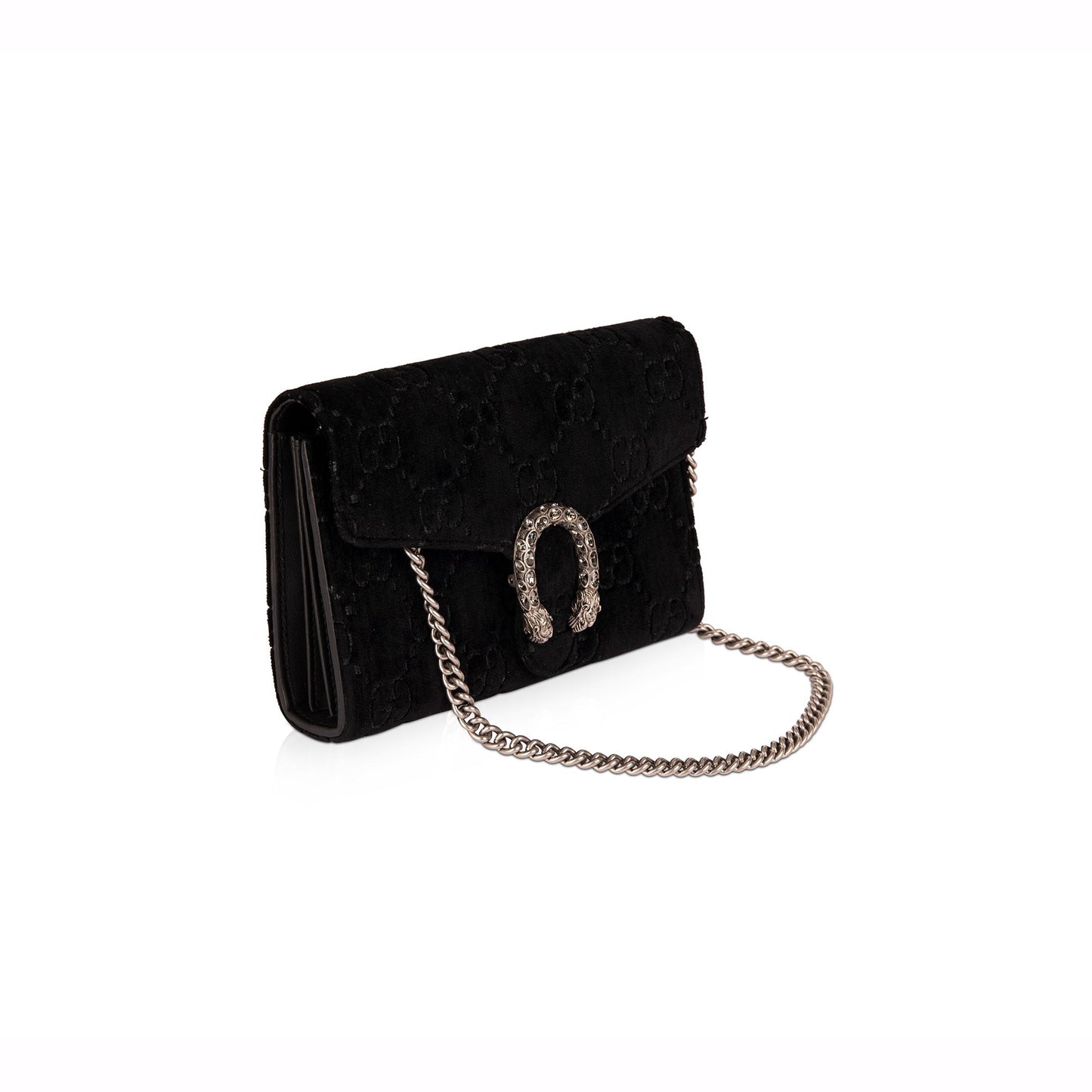 Gucci Dionysus GG Velvet Mini Wallet on Chain