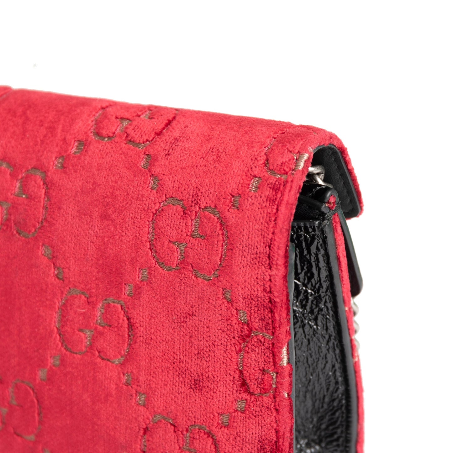 Gucci Dionysus GG Velvet Super Mini Bag