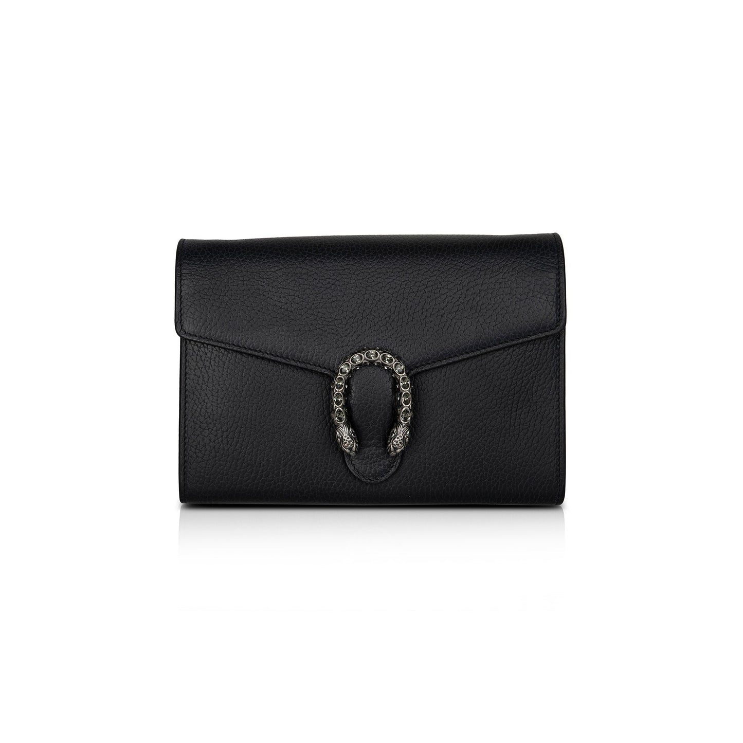 Gucci Dionysus Leather Mini Chain Wallet