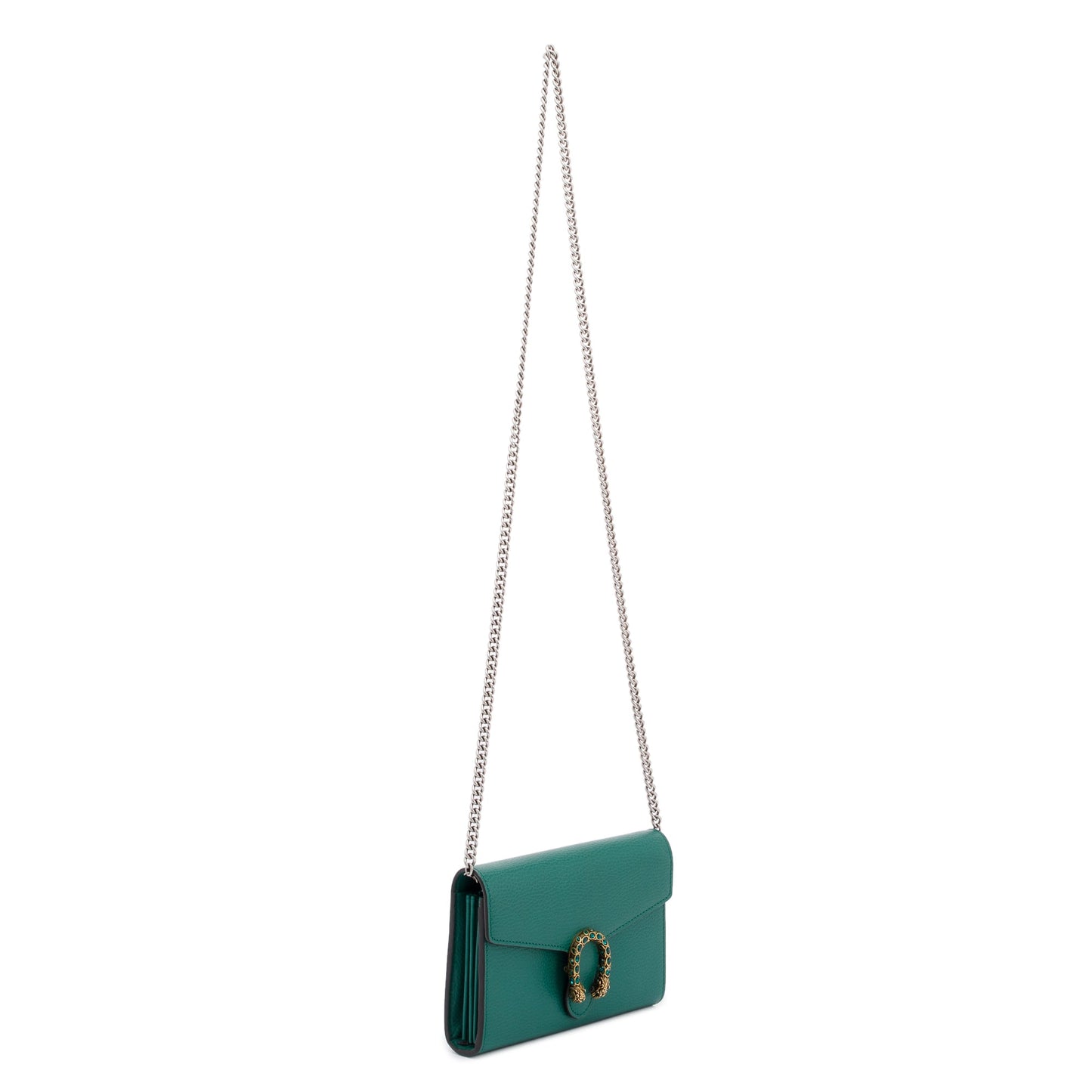 Gucci Dionysus Mini Leather Chain Wallet