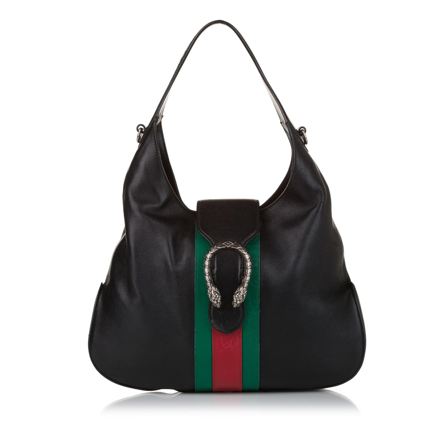 Gucci Dionysus Web Leather Hobo (SHG-31263)