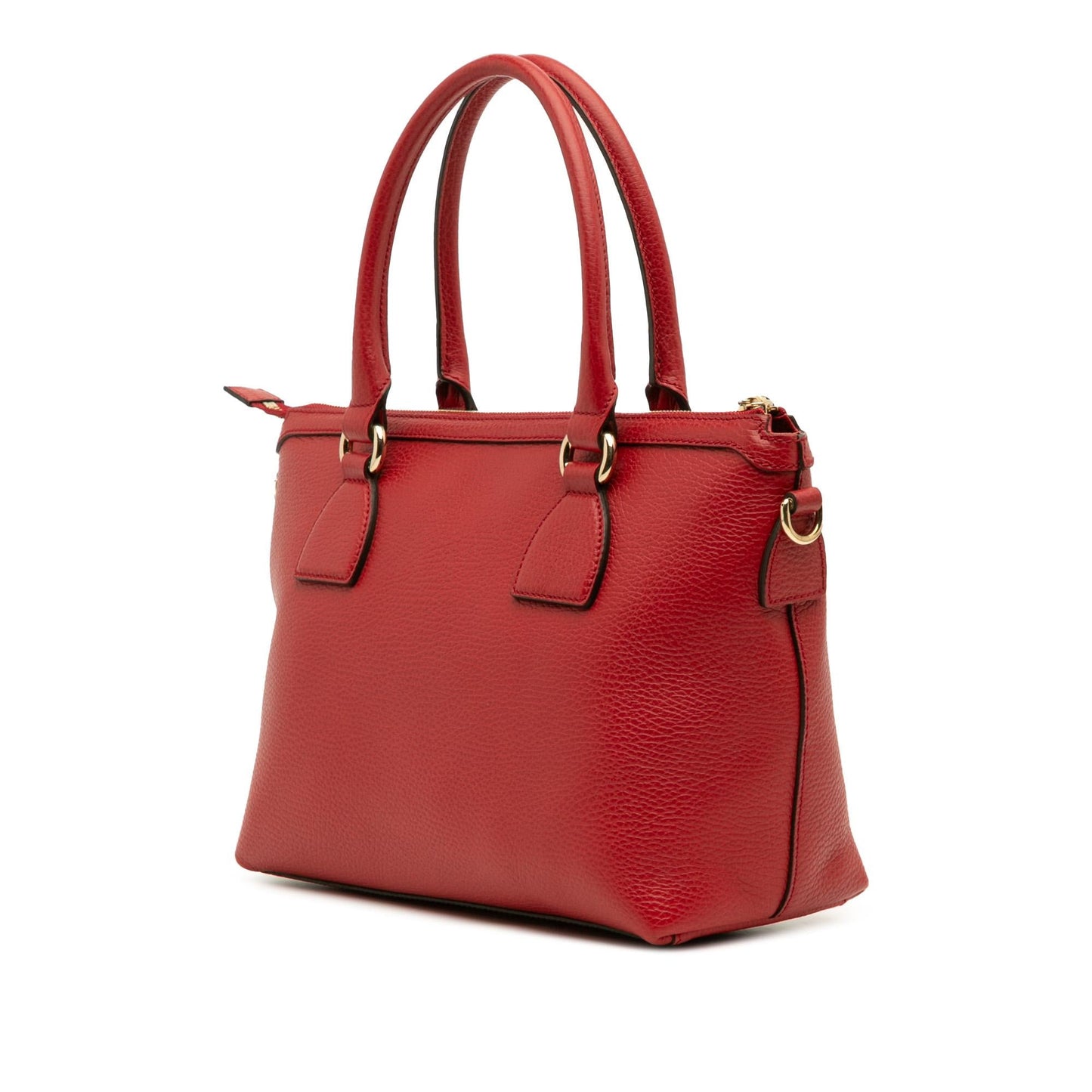 Gucci Dollar Calfskin GG Charm Satchel
