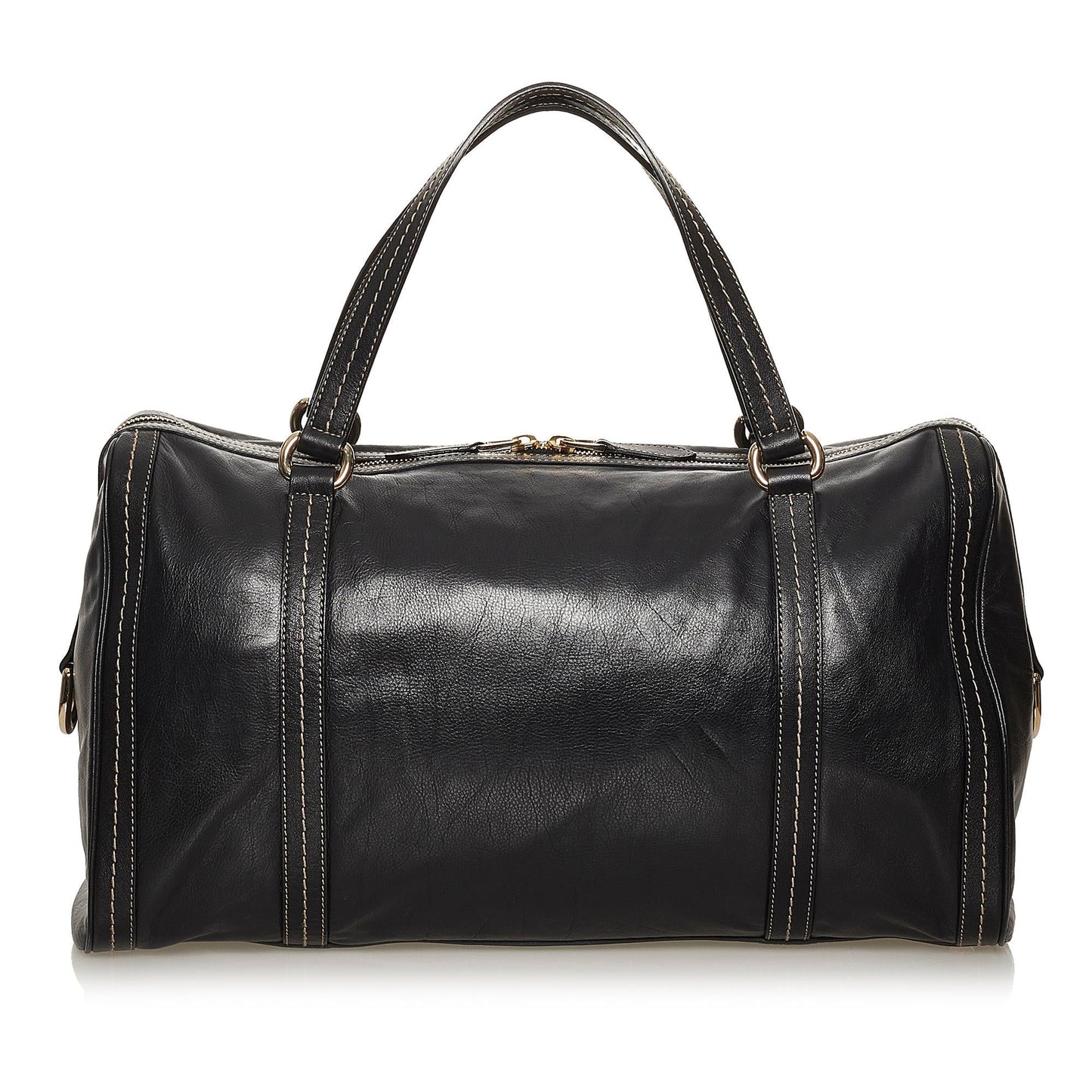 Gucci Duchessa Leather Boston Bag (SHG-2FBg0A)
