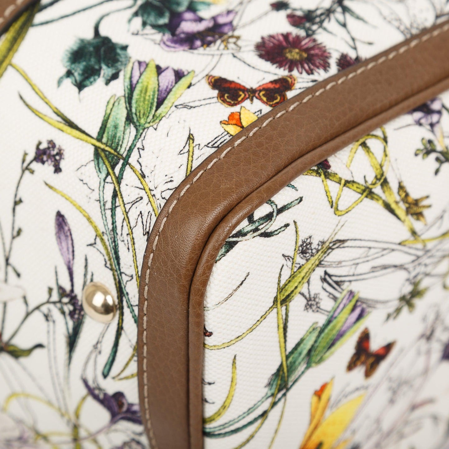Gucci Flora Canvas Medium Joy Boston Bag