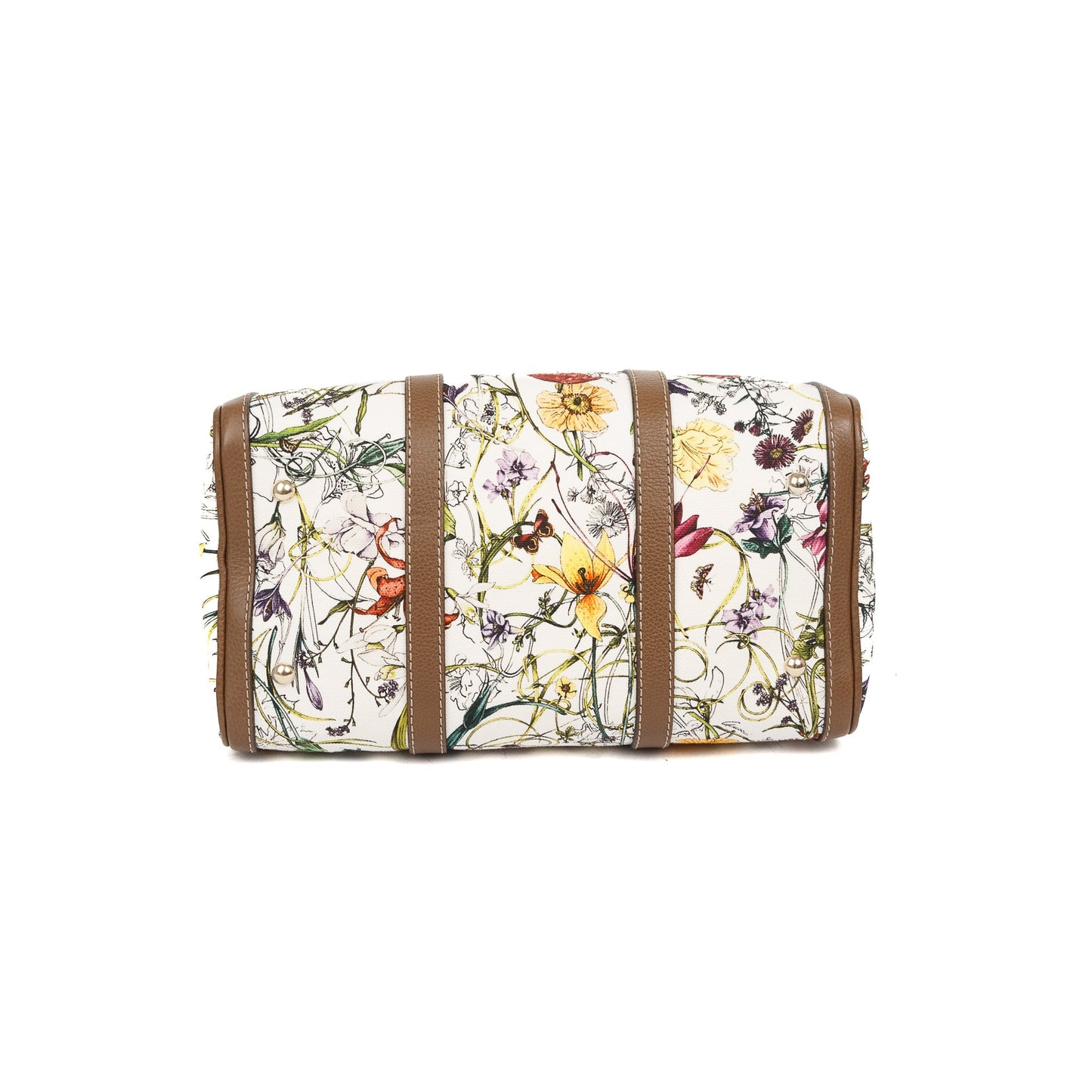 Gucci Flora Canvas Medium Joy Boston Bag