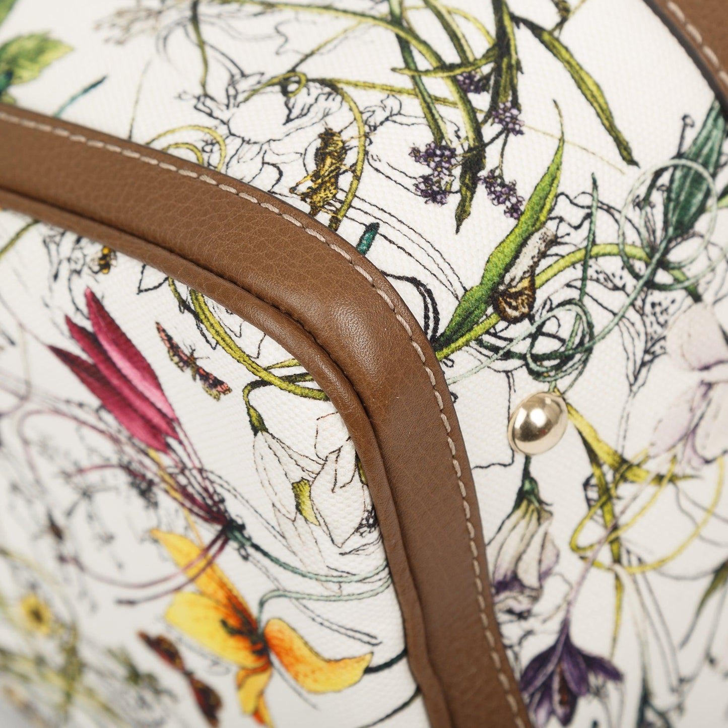 Gucci Flora Canvas Medium Joy Boston Bag