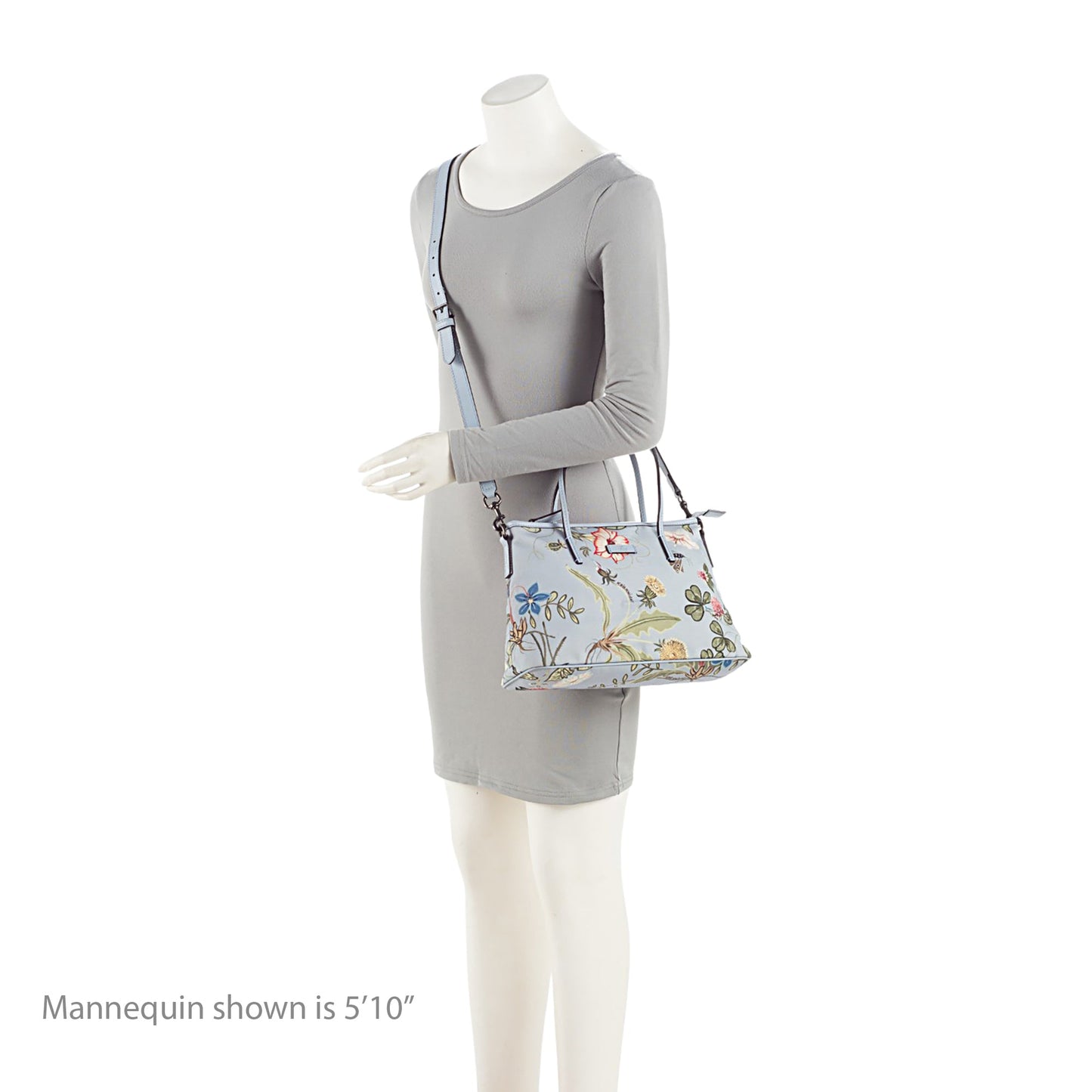 Gucci Flora Canvas Zip Medium Tote (SHF-0uKTTK)