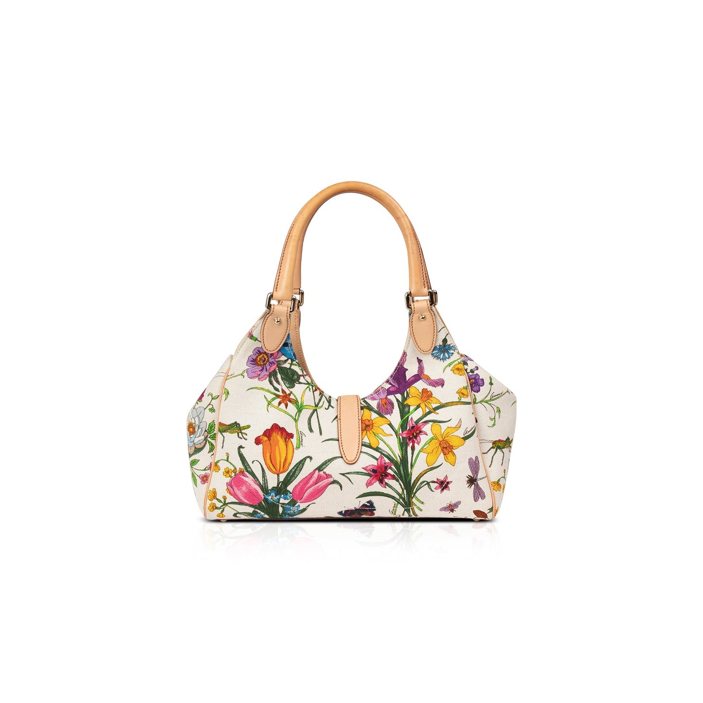 Gucci Floral Jackie Bardot Bag