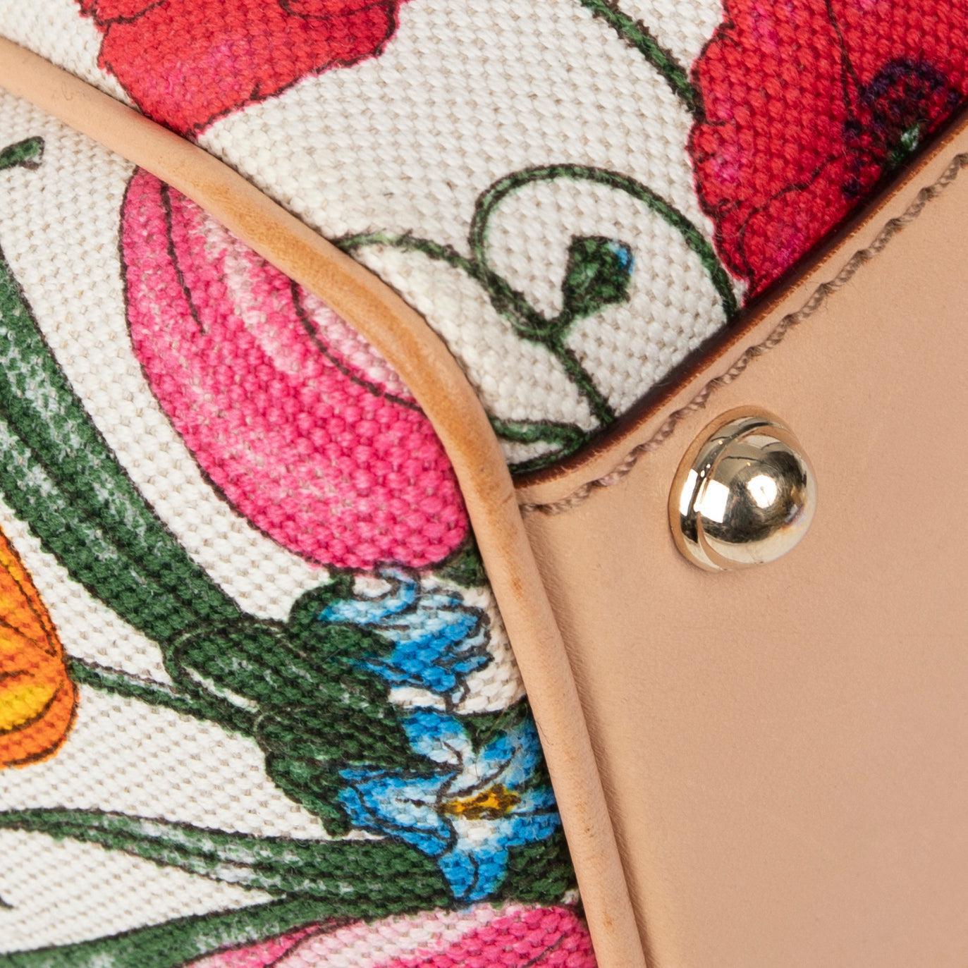 Gucci Floral Jackie Bardot Bag