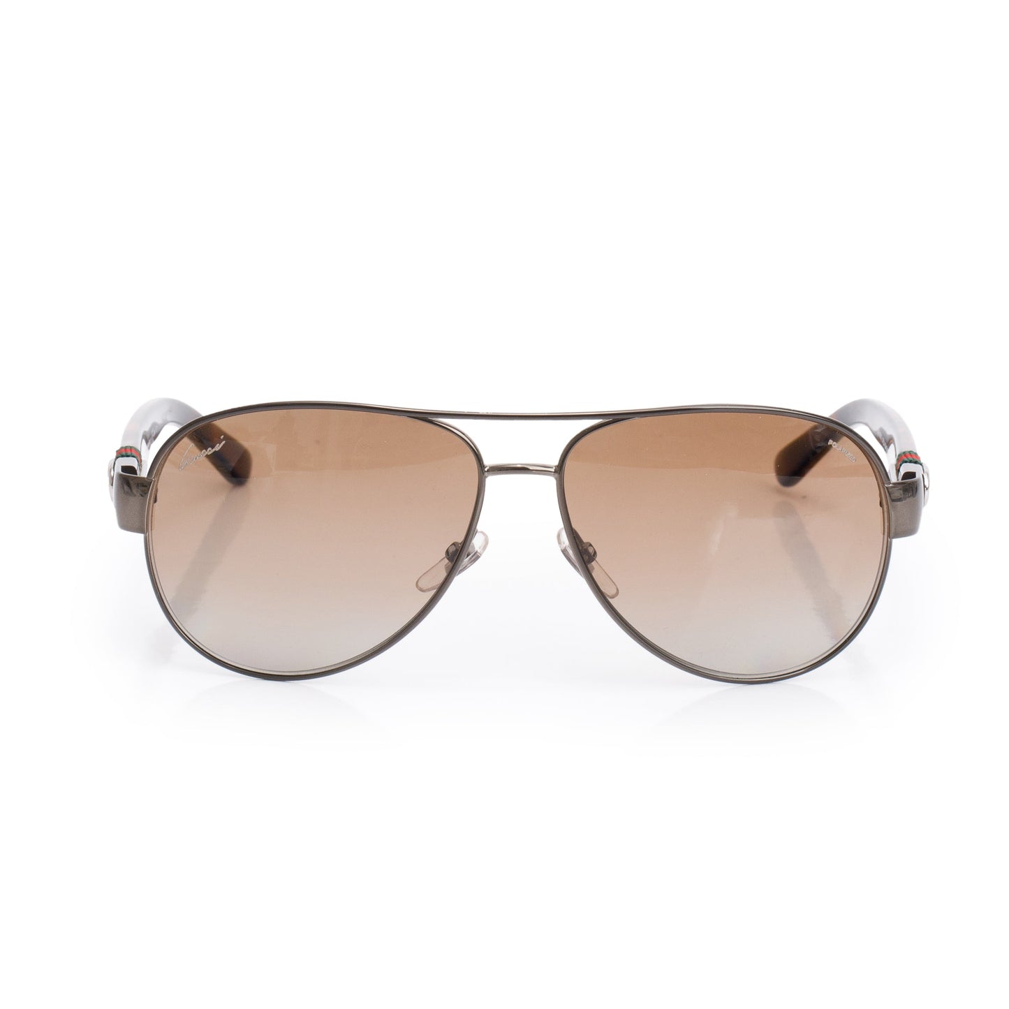 Gucci GG 04282/S Gun-Metal Frame Aviator Sunglasses