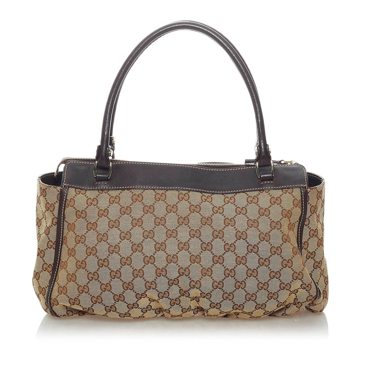 Gucci GG Abbey-D Ring Canvas Tote Bag (SHG-30364)