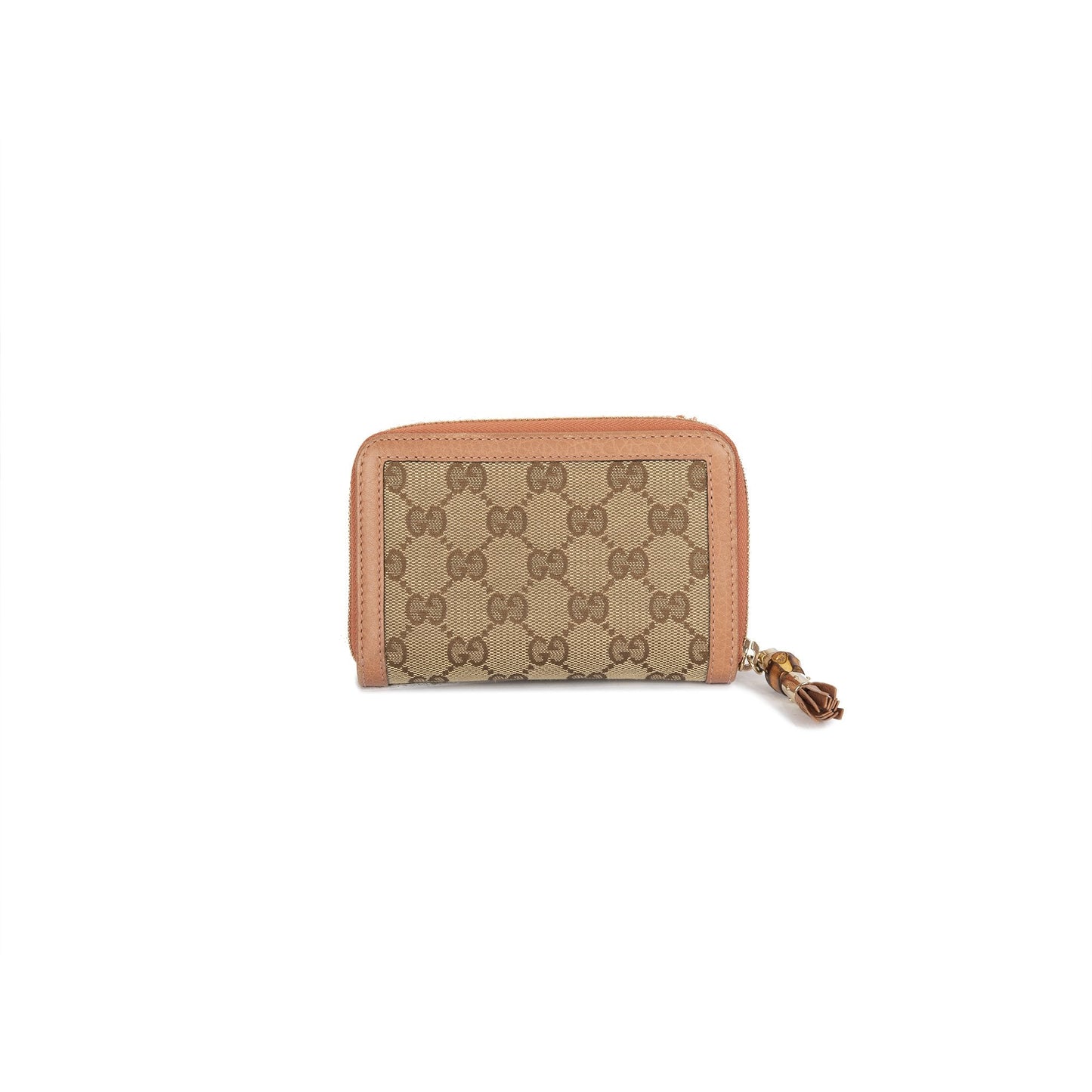 Gucci GG Bamboo Tassel Zip-Around Wallet