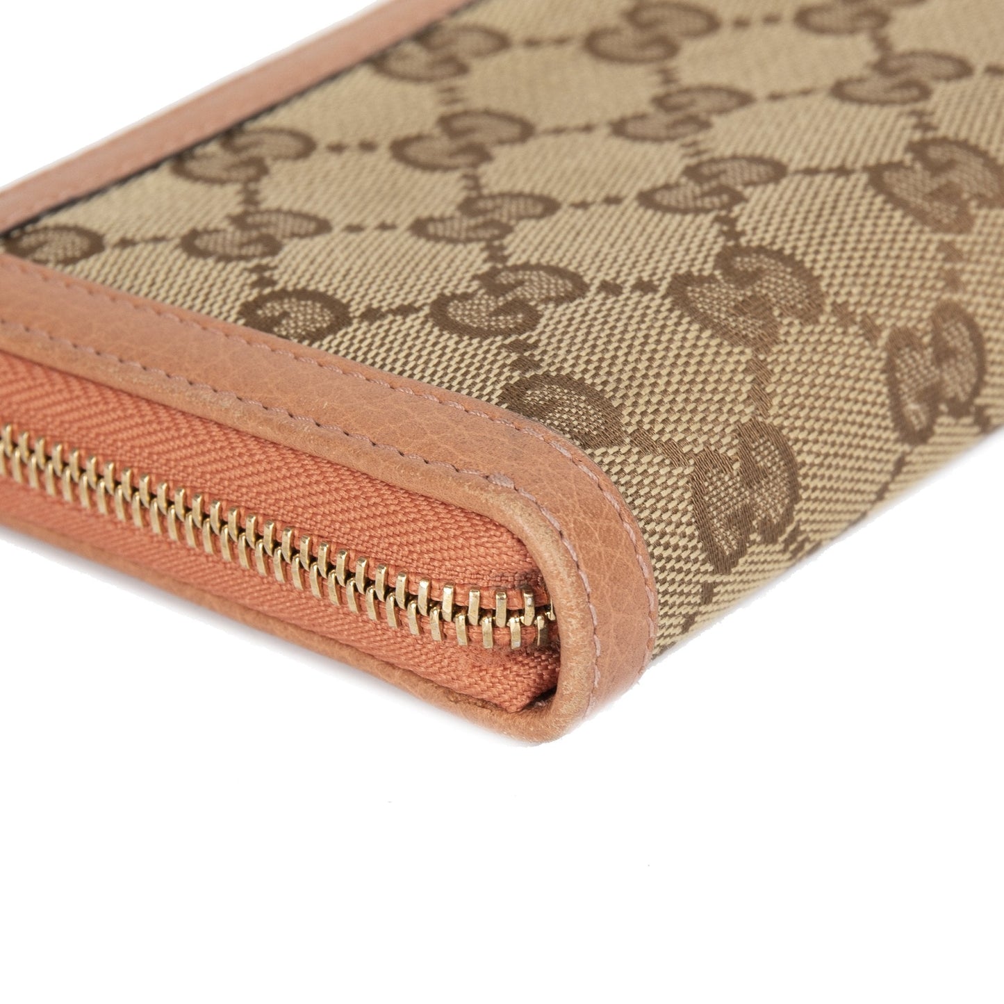 Gucci GG Bamboo Tassel Zip-Around Wallet