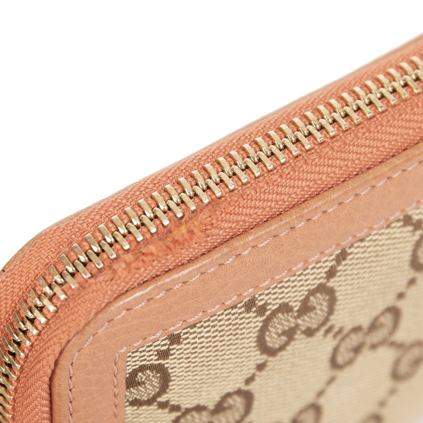 Gucci GG Bamboo Tassel Zip-Around Wallet