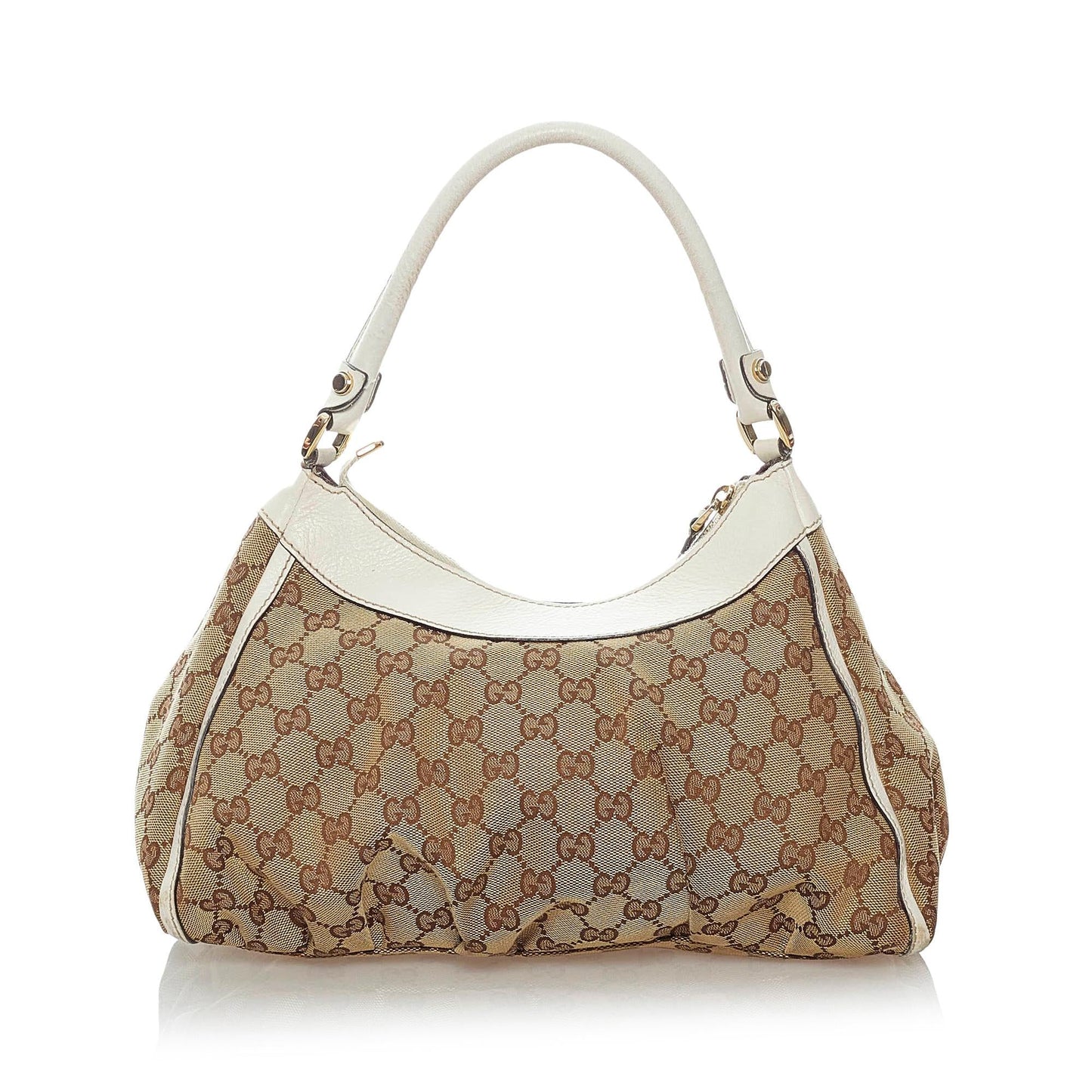 Gucci GG Canvas Abbey D-Ring Shoulder Bag (SHG-30987)