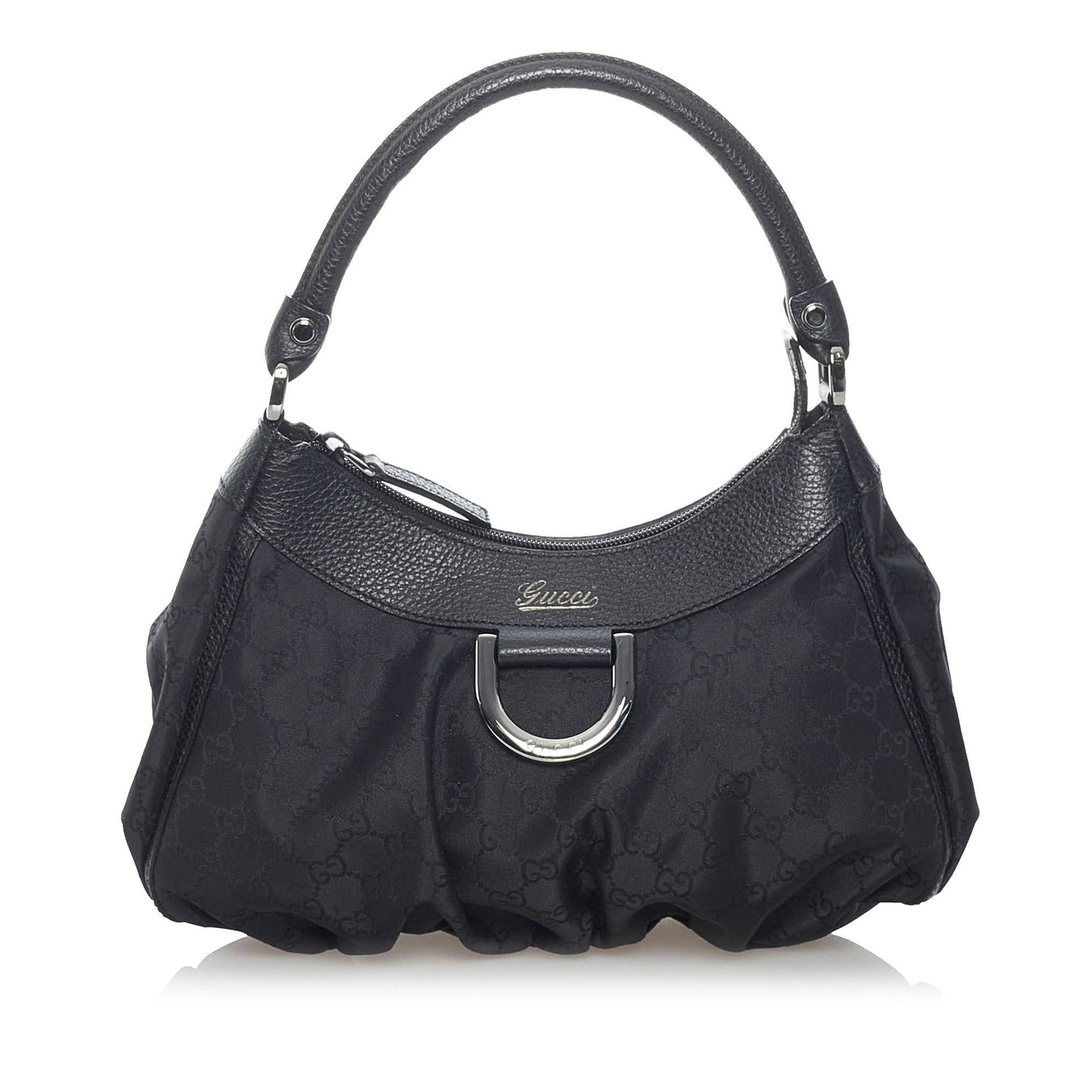 Gucci GG Canvas Abbey D-Ring Shoulder Bag (SHG-31187)