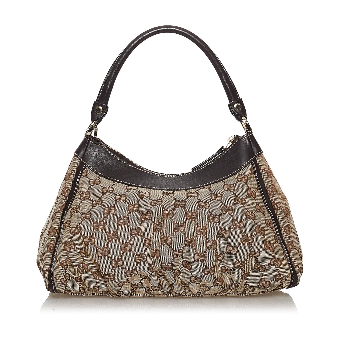 Gucci GG Canvas Abbey D-Ring Shoulder Bag (SHG-33937)