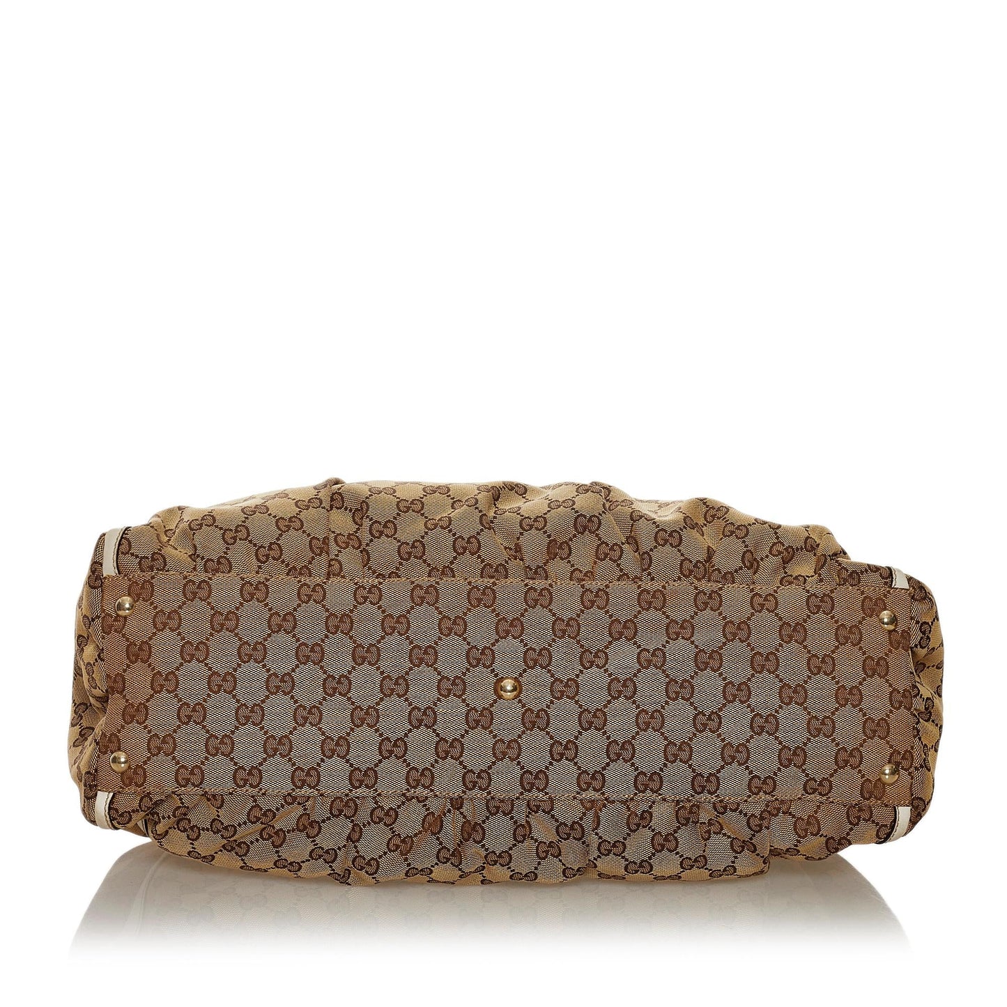 Gucci GG Canvas Abbey D-Ring Shoulder Bag (SHG-34093)