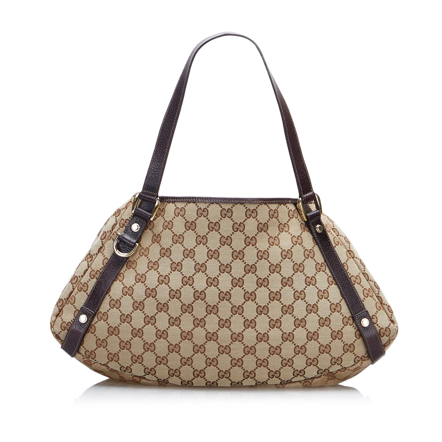 Gucci GG Canvas Abbey D-Ring Shoulder Bag (SHG-1FtxtO)