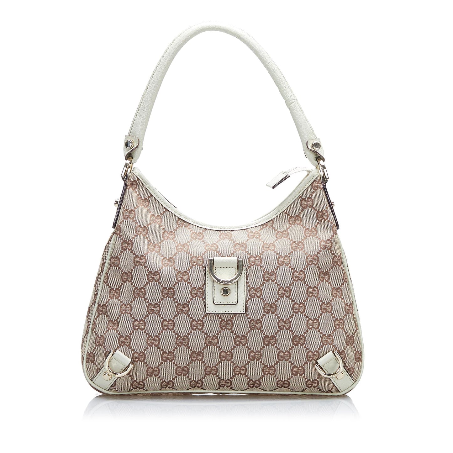 Gucci GG Canvas Abbey D-Ring Shoulder Bag (SHG-F1G55E)