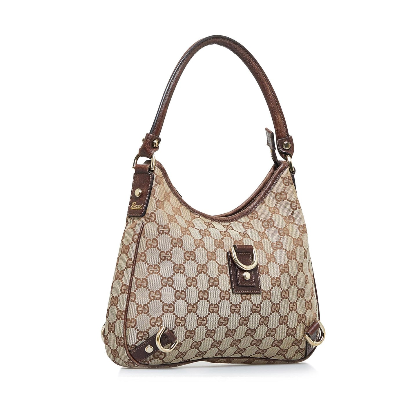 Gucci GG Canvas Abbey D-Ring Shoulder Bag (SHG-Kzprwn)