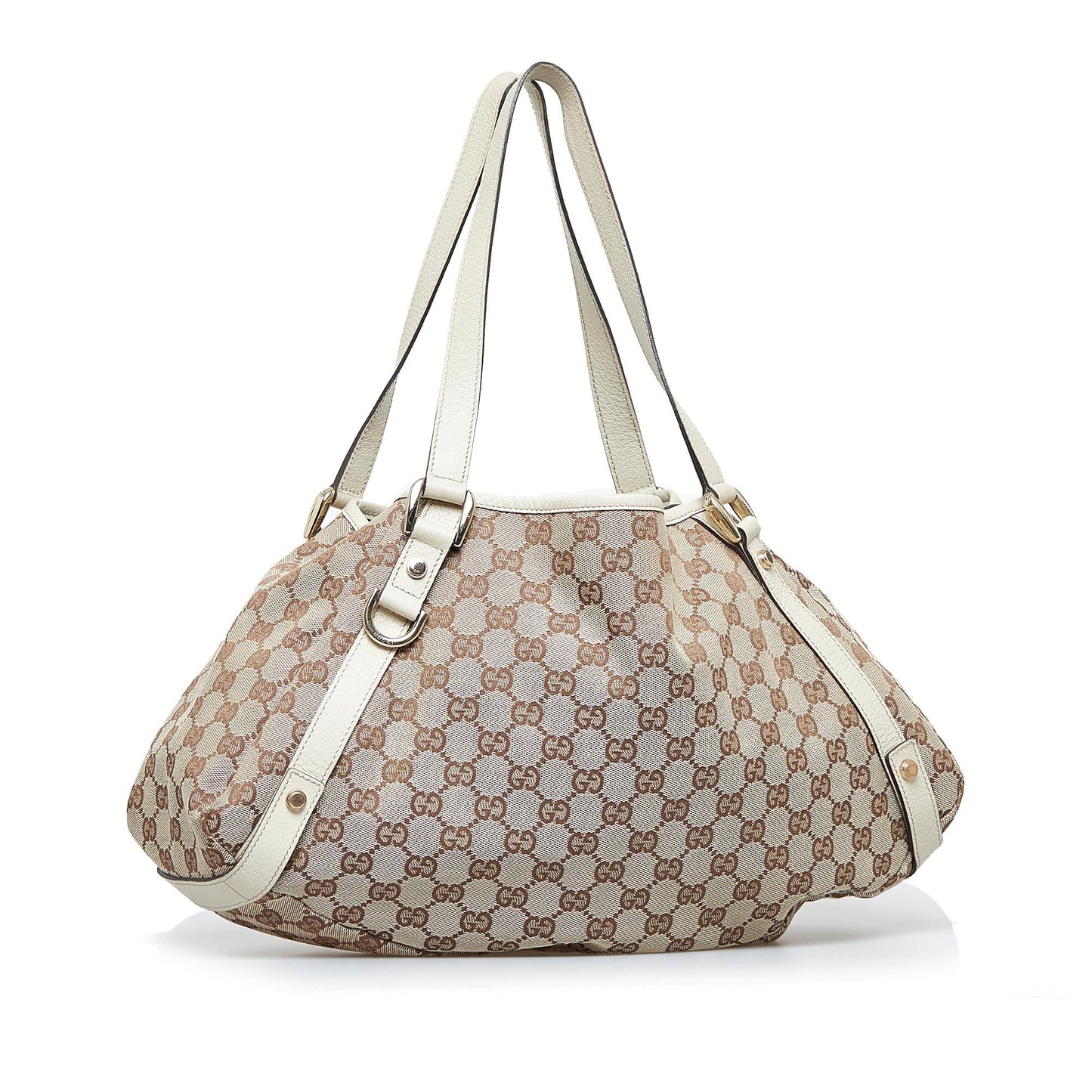 Gucci GG Canvas Abbey D-Ring Shoulder Bag (SHG-eDWQbG)