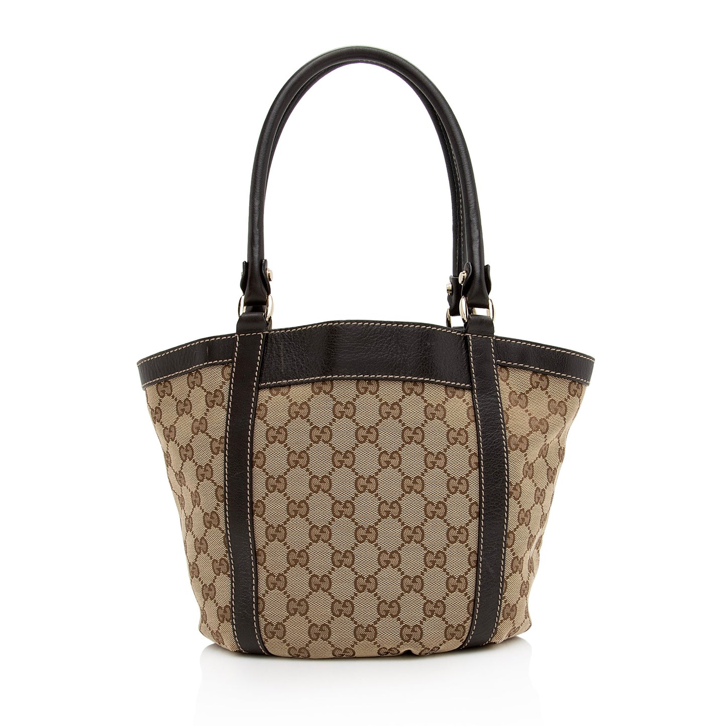 Gucci GG Canvas Abbey D Ring Small Tote (SHF-22935)