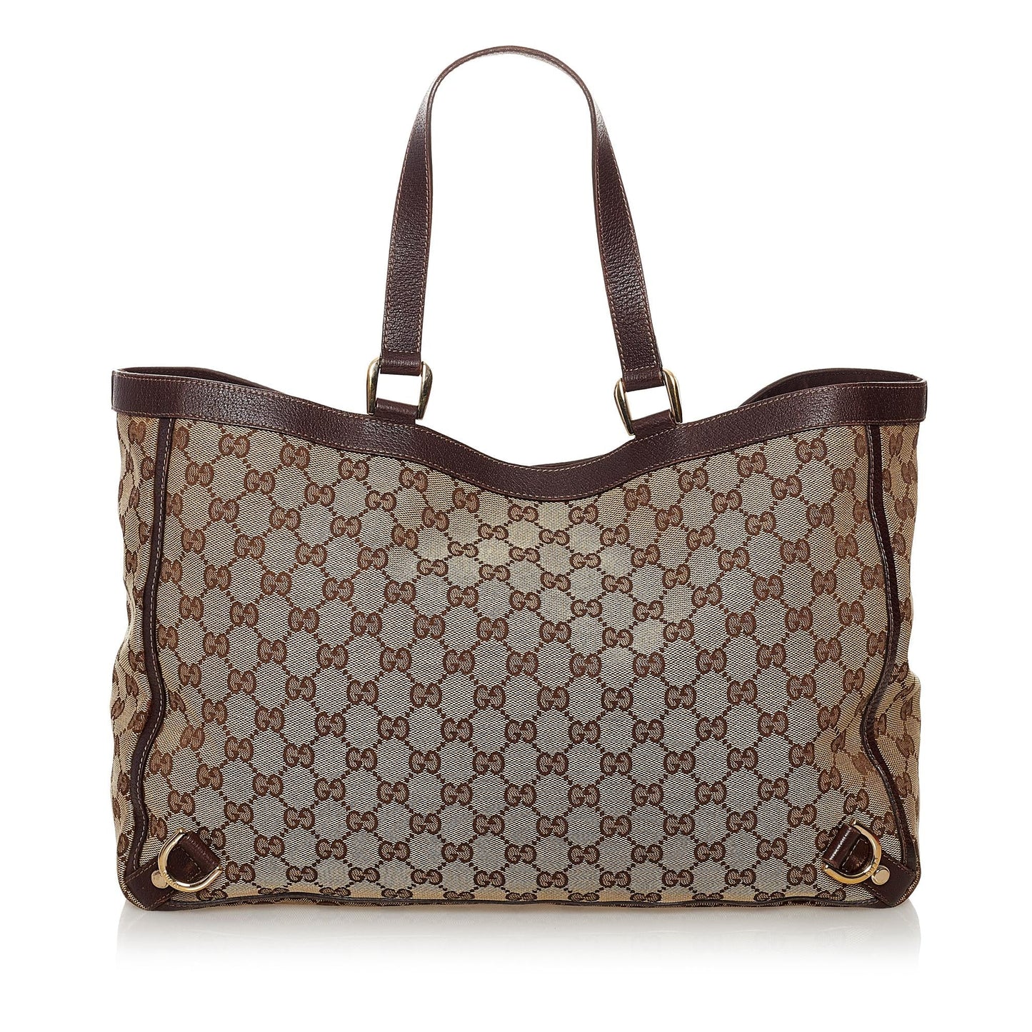 Gucci GG Canvas Abbey D-Ring Tote Bag (SHG-32696)