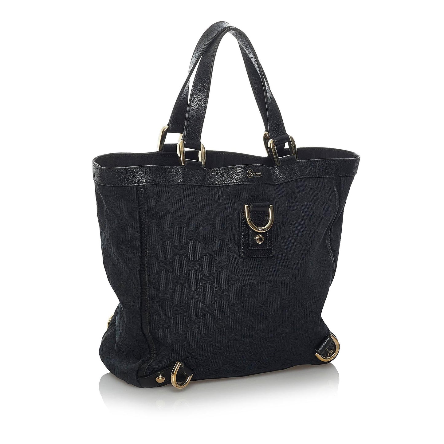 Gucci GG Canvas Abbey D-Ring Tote Bag (SHG-33717)