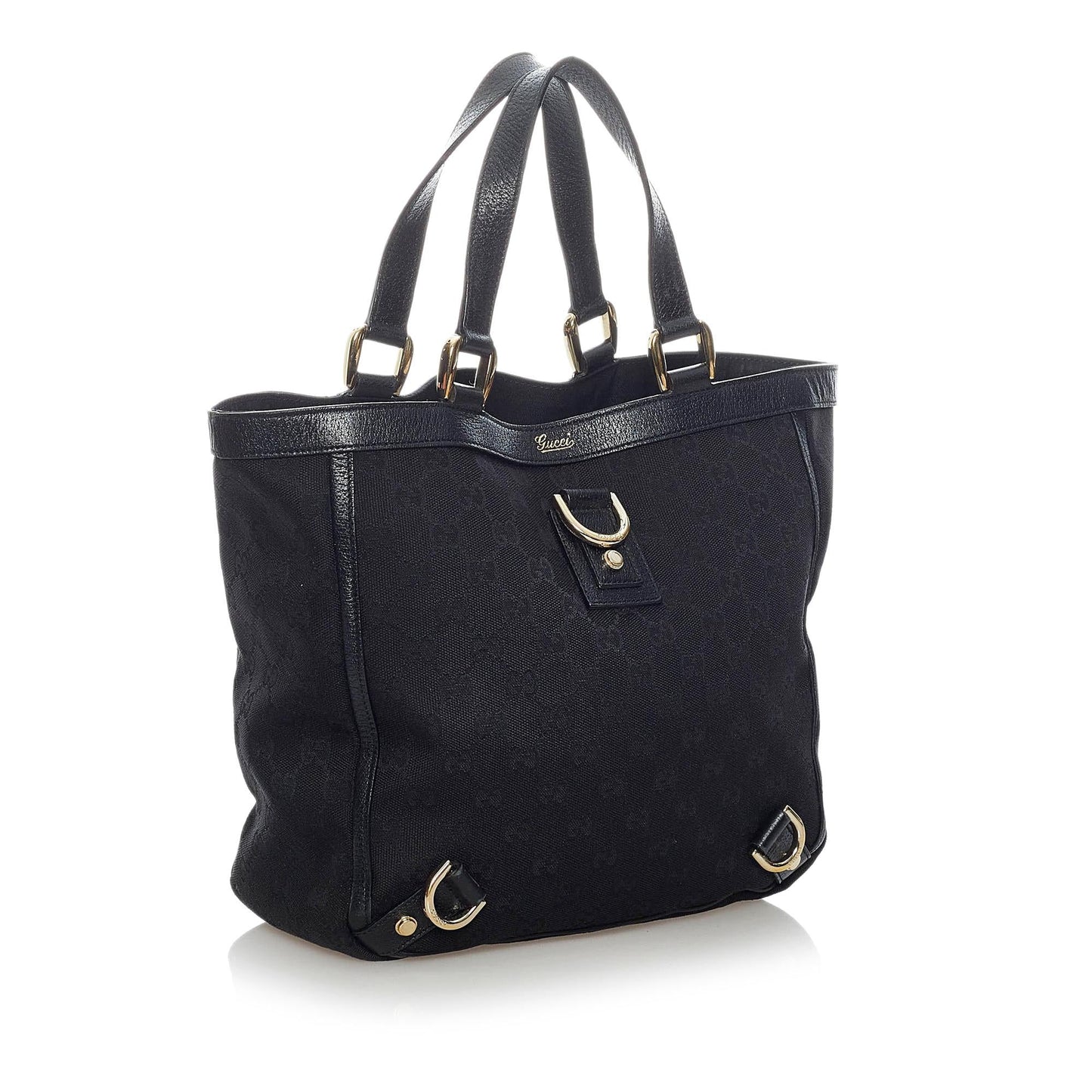 Gucci GG Canvas Abbey D-Ring Tote Bag (SHG-34139)