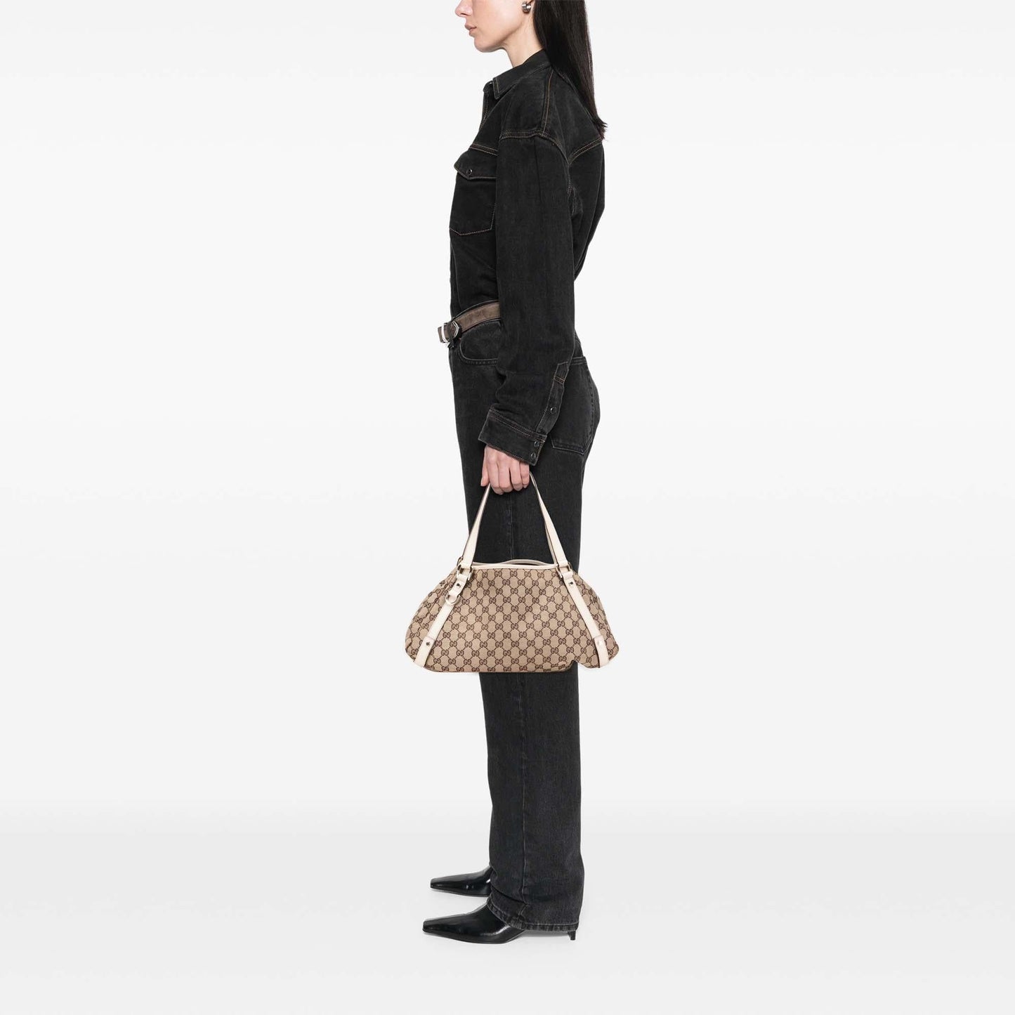 Gucci GG Canvas Abbey D Ring Tote