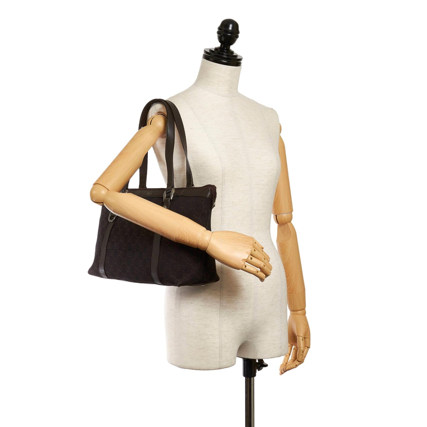 Gucci GG Canvas Abbey Tote Bag (SHG-29787)