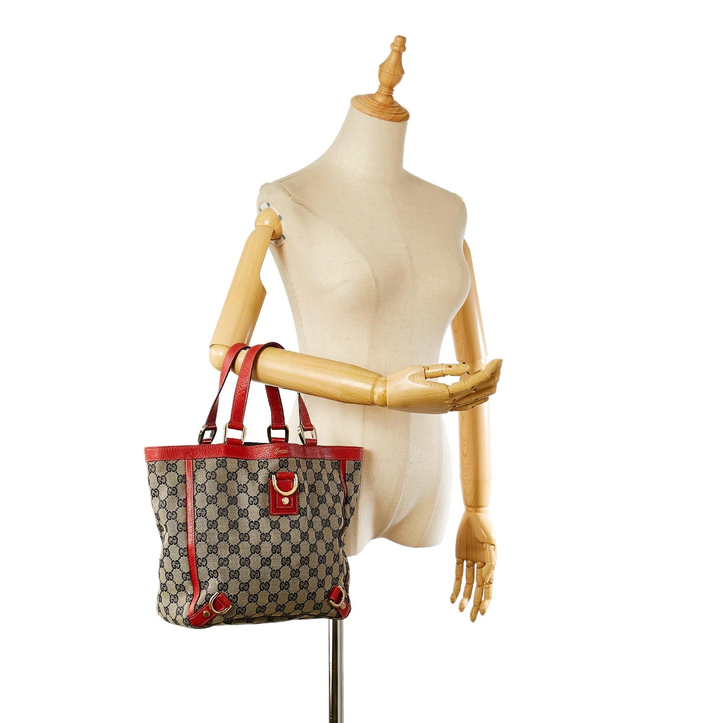 Gucci GG Canvas Abbey Tote Bag (SHG-31902)