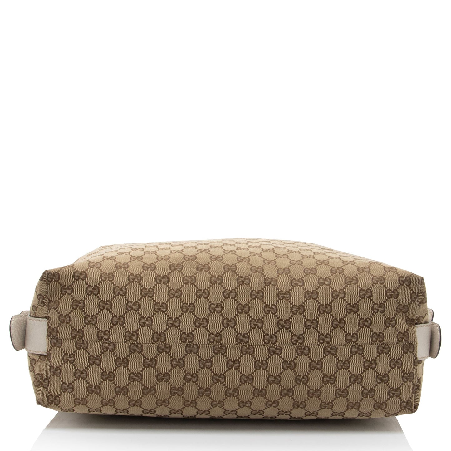 Gucci GG Canvas Bamboo Bar Large Tote (SHF-8uUHe9)