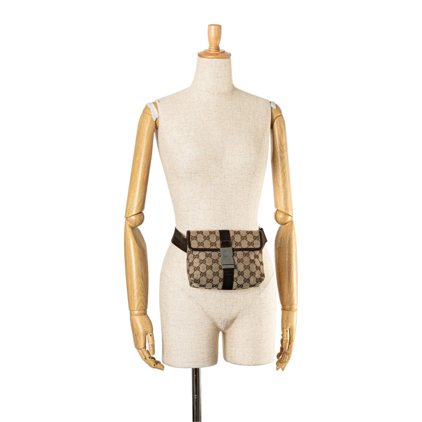 Gucci GG Canvas Belt Bag (SHG-U6U0Yg)