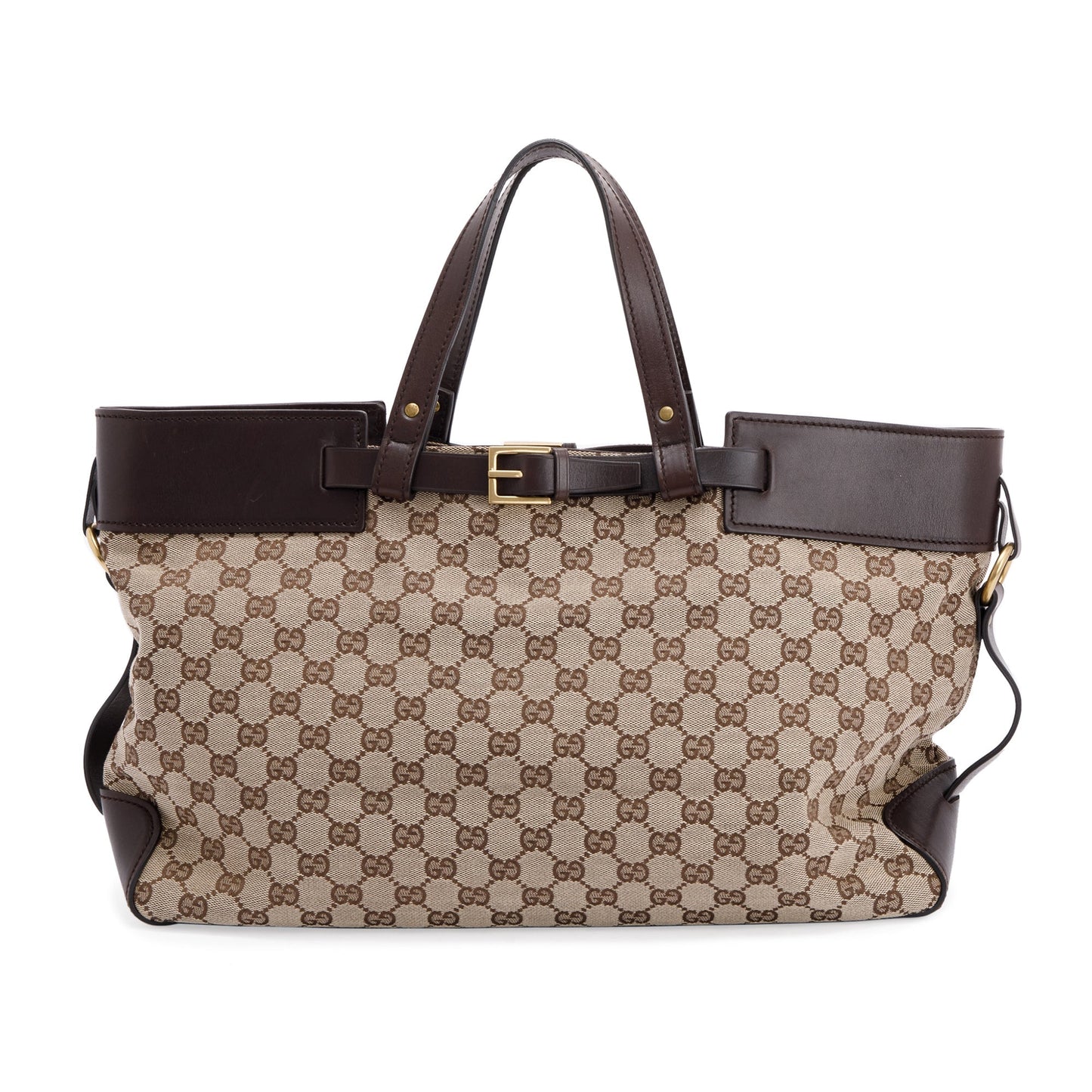 Gucci GG Canvas Belt Tote