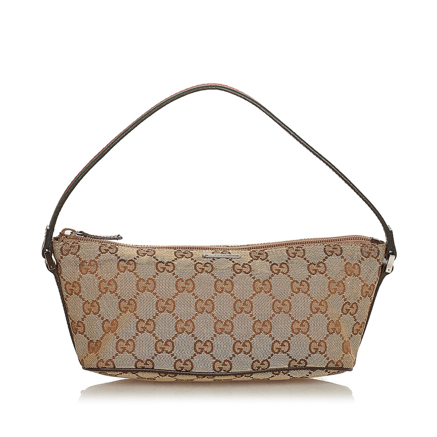 Gucci GG Canvas Boat Baguette (SHG-26182)