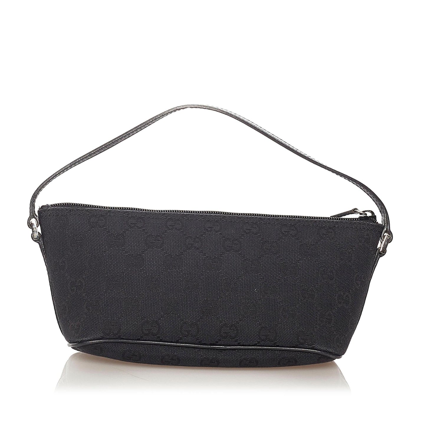 Gucci GG Canvas Boat Baguette (SHG-28064)