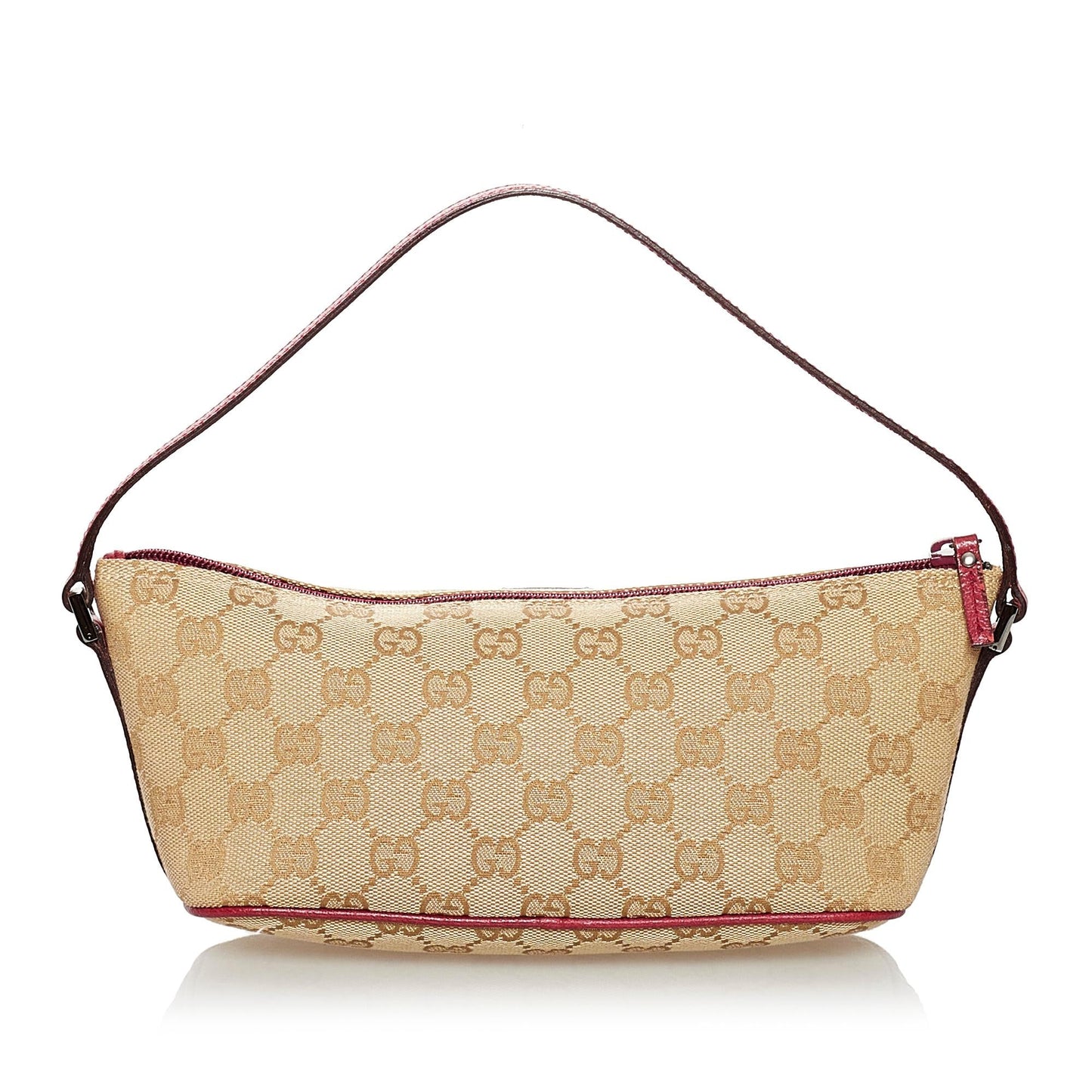 Gucci GG Canvas Boat Baguette (SHG-30849)