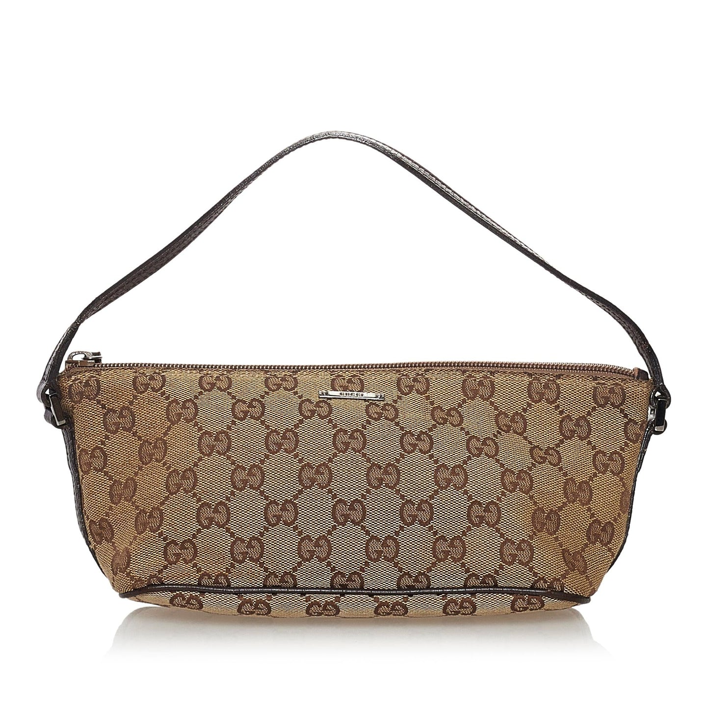 Gucci GG Canvas Boat Baguette (SHG-32204)